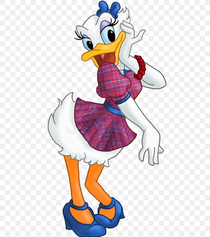 Daisy Duck Donald Duck Clarabelle Cow YouTube Clip Art, PNG, 564x923px, Daisy Duck, Art, Beak, Bird, Cartoon Download Free