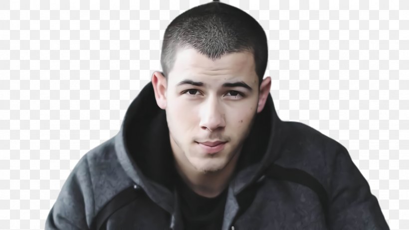 Face Cartoon, PNG, 1334x750px, 4k Resolution, Nick Jonas, Actor, Black Hair, Buzz Cut Download Free