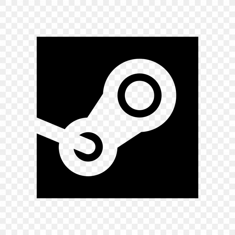 Steam Logo Symbol, PNG, 1600x1600px, Steam, Black And White, Brand, Digital Distribution, Game Download Free