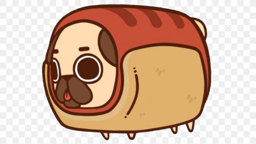 Doug The Pug Puppy Image Burrito, PNG, 2208x1242px, Watercolor, Cartoon, Flower, Frame, Heart Download Free