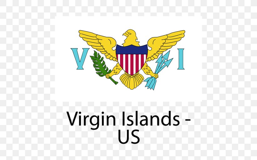 Flag Of The United States Virgin Islands Vector Graphics, PNG, 512x512px, United States Virgin Islands, Area, Beak, Brand, Flag Download Free