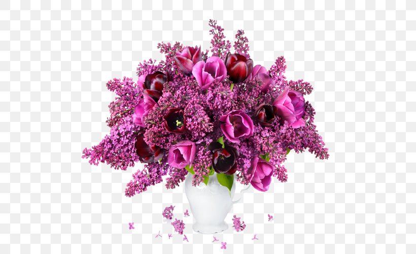 Flower Bouquet Tulip Lilac Garden Roses, PNG, 500x500px, Flower Bouquet, Chrysanths, Cut Flowers, Desktop Metaphor, Floral Design Download Free