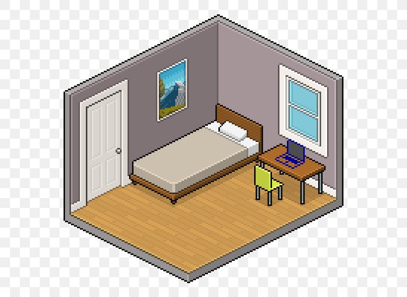Interior Design Services Pixel Art Isometric Projection Drawing Room, PNG, 700x600px, Interior Design Services, Bedroom, Concept Art, Daylighting, Drawing Download Free