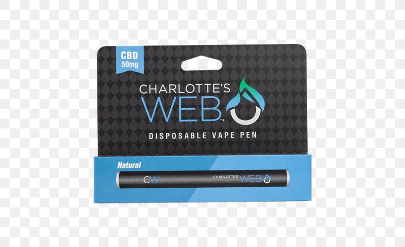 Charlotte's Web Vaporizer Cannabidiol Electronic Cigarette Medical Cannabis, PNG, 500x500px, Vaporizer, Brand, Cannabidiol, Cannabis, Dose Download Free