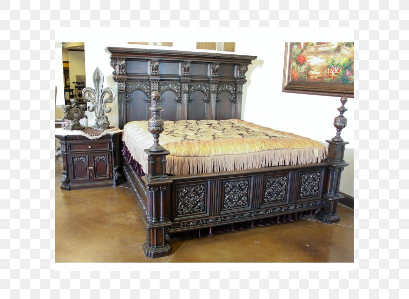 Bed Frame Antique, PNG, 600x600px, Bed Frame, Antique, Bed, Furniture, Table Download Free
