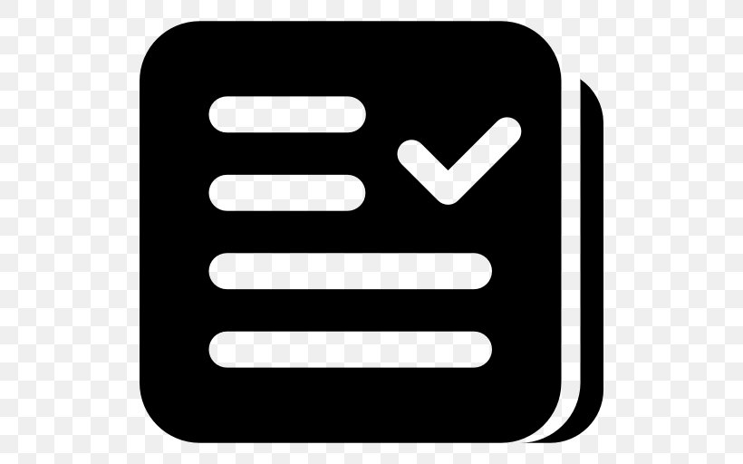 Symbol Check Mark Text Sign, PNG, 512x512px, Symbol, Area, Black And White, Check Mark, Checkbox Download Free