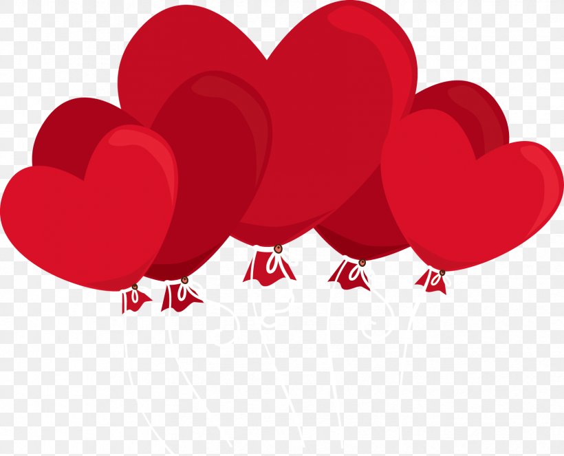 Heart Valentine's Day Red Portable Network Graphics Image, PNG, 1671x1352px, Heart, Balloon, Color, Image Resolution, Love Download Free