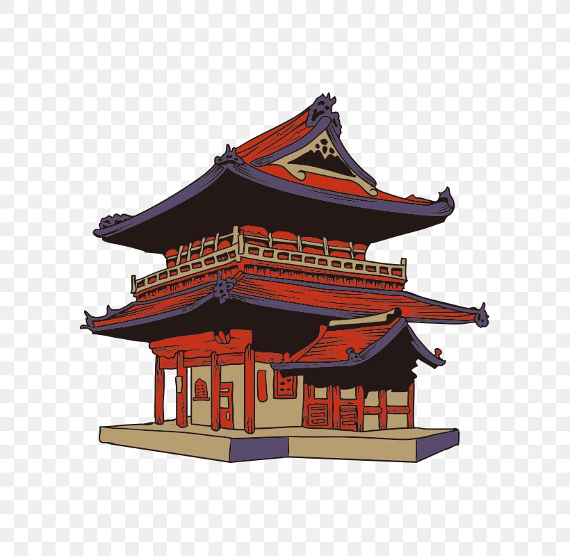 Japanese Art Geisha Clip Art, PNG, 800x800px, Japan, Art, Building, Cartoon, Chinese Architecture Download Free