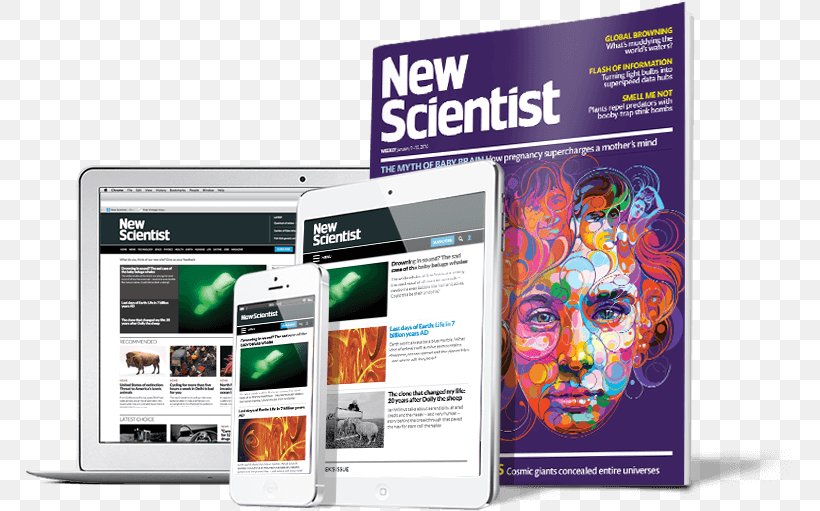 New Scientist Magazine Subscription Business Model Technology Science, PNG, 767x511px, New Scientist, Advertising, Brand, Communication, Computer Software Download Free