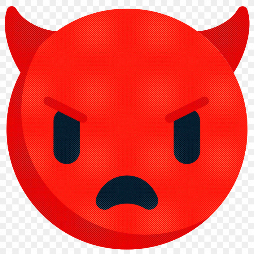 Emoticon, PNG, 1024x1024px, Smiley, Cartoon, Emoticon, Red, Snout Download Free