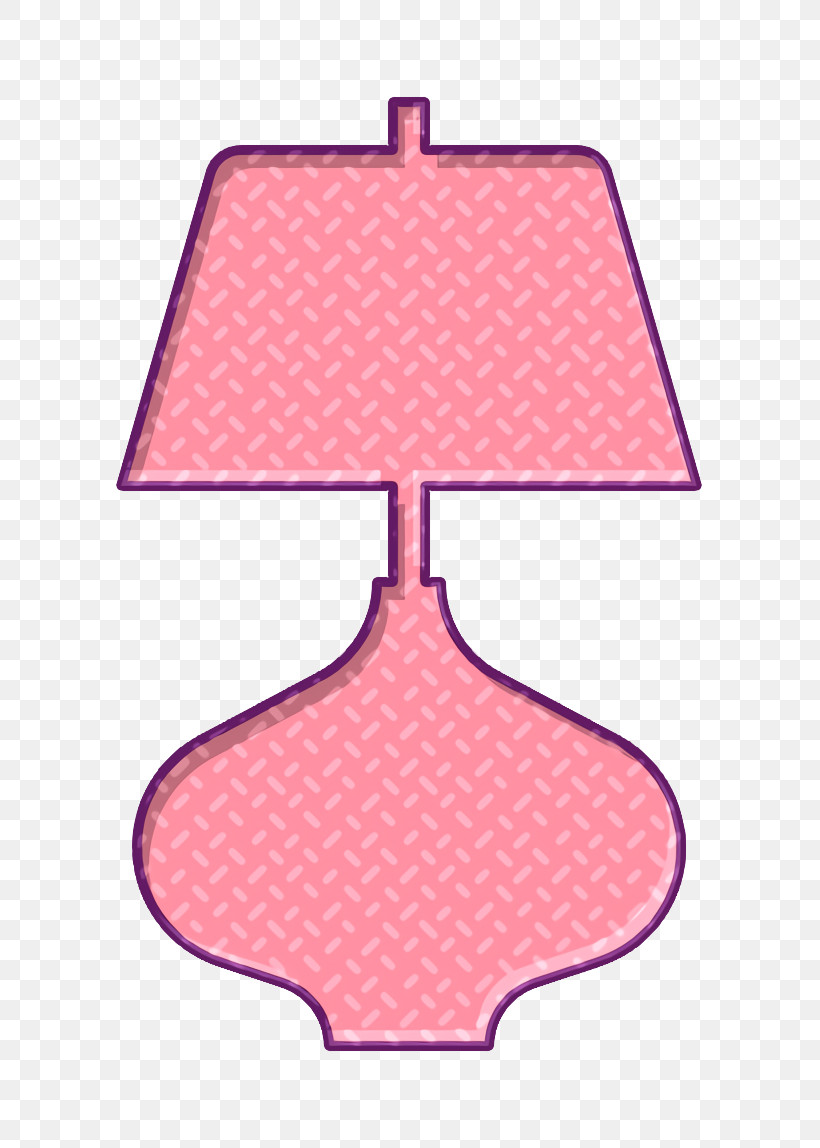 Home Decoration Icon Lamp Icon, PNG, 706x1148px, Home Decoration Icon, Angle, Lamp Icon, Line, Pink M Download Free