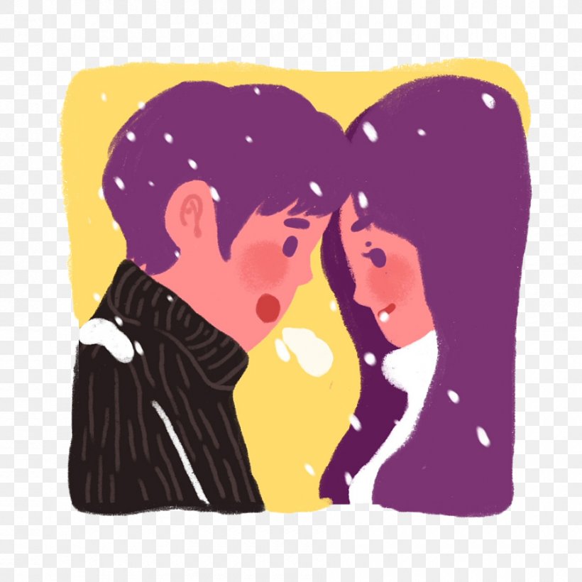 Winter Gratis Designer, PNG, 900x900px, Winter, Art, Couple, Designer, Emotion Download Free