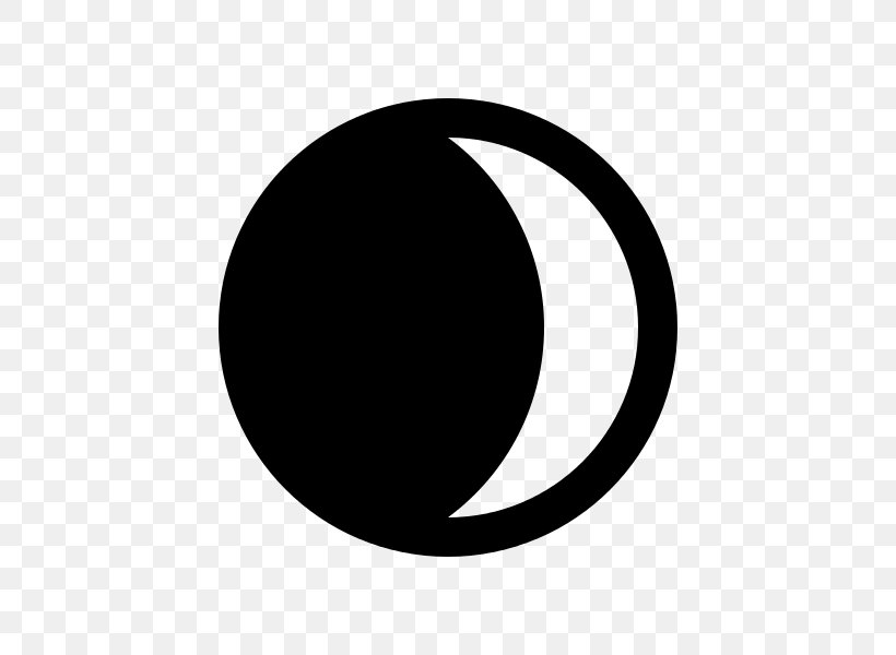 Lunar Eclipse Lunar Phase Crescent Moon Clip Art, PNG, 600x600px, Lunar Eclipse, Black, Black And White, Crescent, Full Moon Download Free