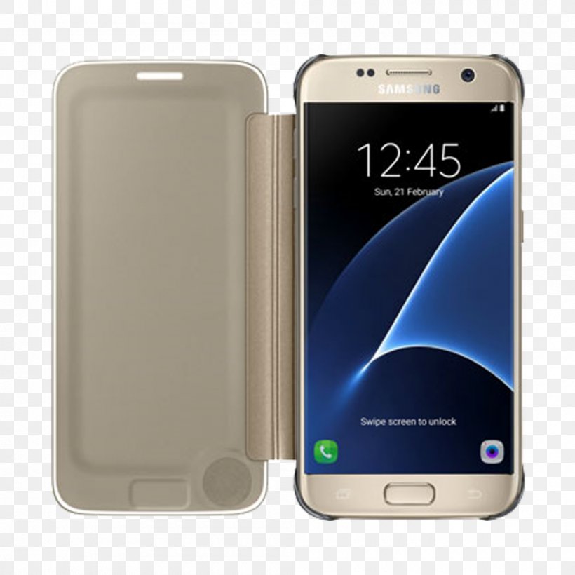 Samsung GALAXY S7 Edge Smartphone Clamshell Design Samsung Electronics, PNG, 1000x1000px, Samsung Galaxy S7 Edge, Case, Clamshell Design, Communication Device, Display Device Download Free