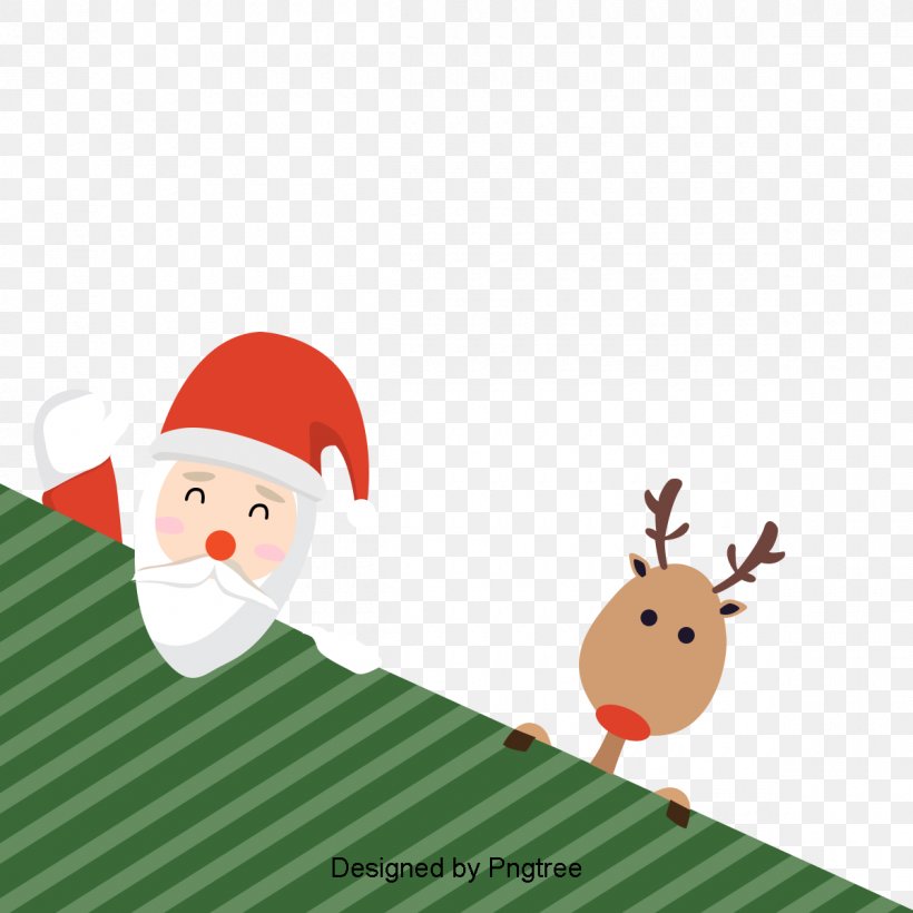 Santa Claus Reindeer Christmas Day Christmas Decoration Image, PNG, 1200x1200px, Santa Claus, Cartoon, Christmas, Christmas Day, Christmas Decoration Download Free