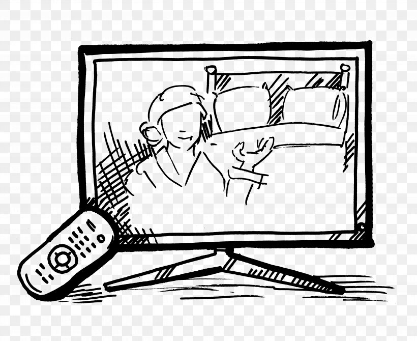 Television Drawing Monochrome, PNG, 5173x4232px, Television, Area, Arm, Art, Artwork Download Free