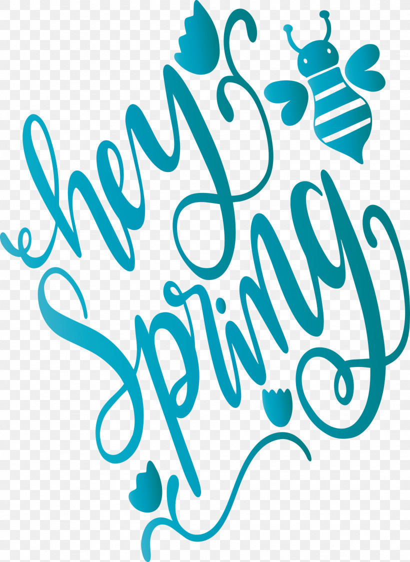 Hello Spring Spring, PNG, 2187x3000px, Hello Spring, Calligraphy, Spring, Teal, Text Download Free