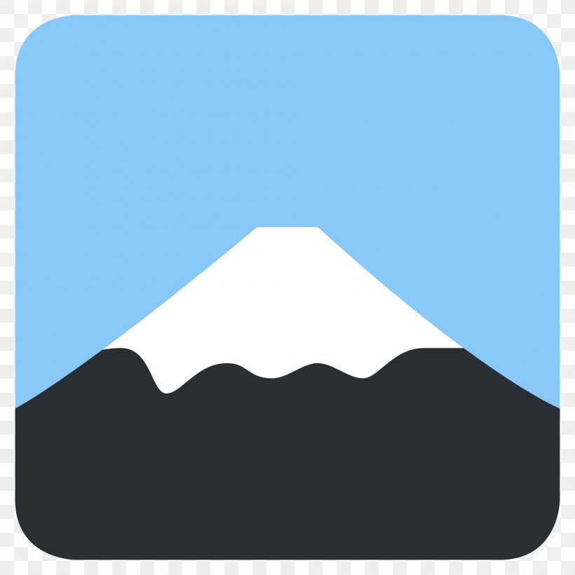 Mount Fuji Mountain Emoji Cable Car, PNG, 2000x2000px, Mount Fuji, Black Panther, Blue, Cable Car, Emoji Download Free