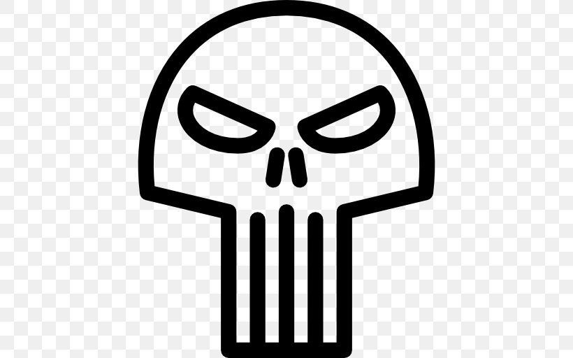 Punisher Wolverine Clip Art, PNG, 512x512px, Punisher, Adamantium, Black And White, Bone, Captain America Download Free