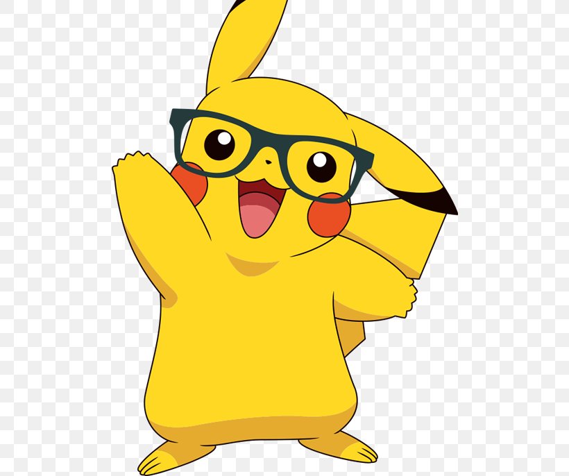 Pikachu Ash Ketchum Pokémon Eevee Glasses, PNG, 500x686px, Pikachu, Art, Artwork, Ash Ketchum, Beak Download Free