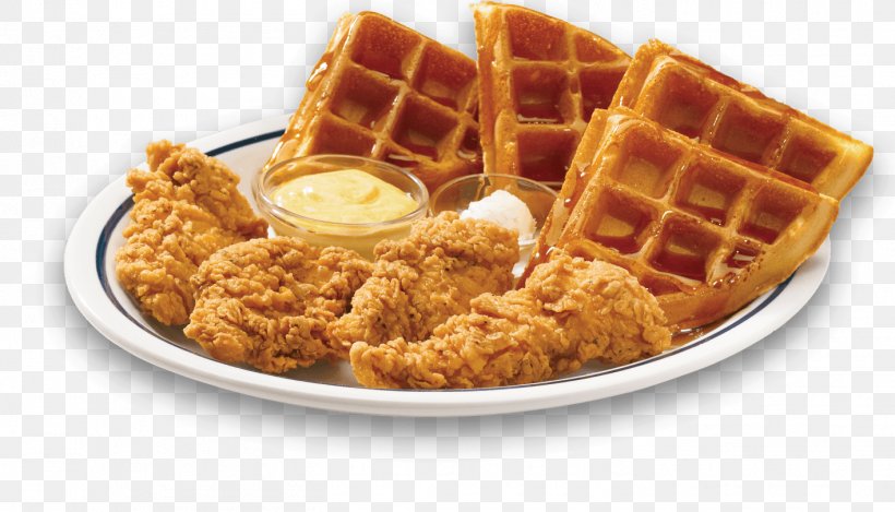 Chicken And Waffles Chicken Fingers Breakfast Crispy Fried Chicken, PNG, 1415x810px, Chicken And Waffles, American Food, Belgian Waffle, Breakfast, Buffalo Wing Download Free