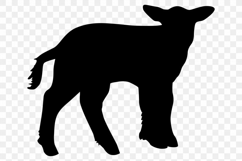Dog Agneau Sheep Clip Art, PNG, 3172x2115px, Dog, Agneau, Animal, Black, Black And White Download Free
