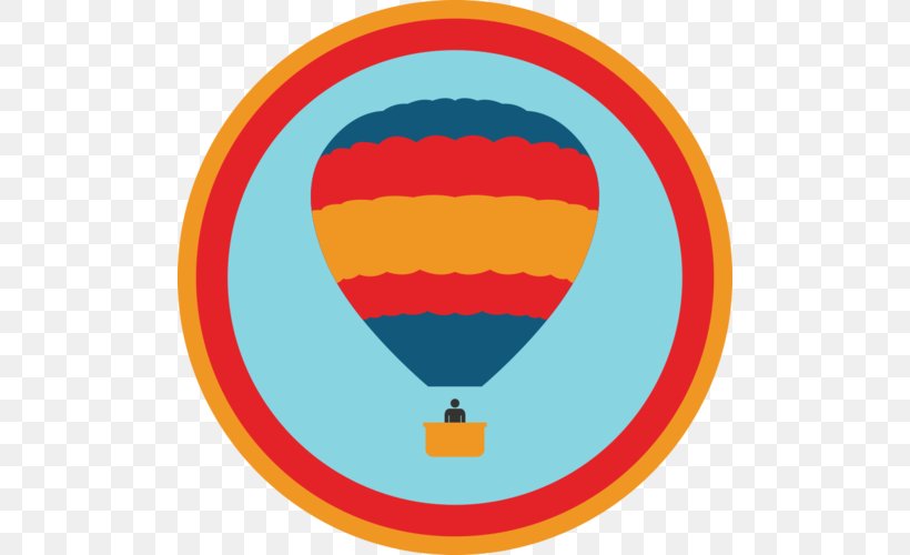 Hot Air Balloon Line Clip Art, PNG, 500x500px, Hot Air Balloon, Area, Balloon, Symbol, Yellow Download Free