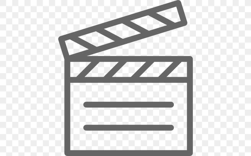 Clapperboard Film Clip Art, PNG, 512x512px, Clapperboard, Black And White, Cinema, Film, Home Fencing Download Free