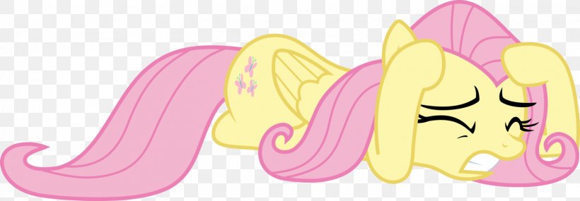 Fluttershy Scare Master Pony, PNG, 1514x527px, Watercolor, Cartoon, Flower, Frame, Heart Download Free