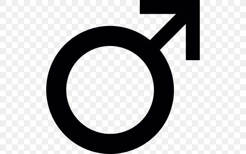Gender Symbol Logo Man, PNG, 512x512px, Gender Symbol, Avatar, Black And White, Brand, Logo Download Free