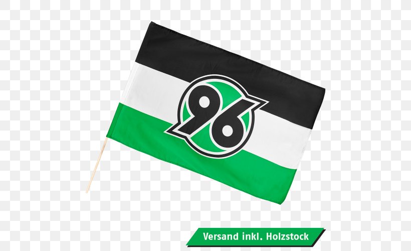 Hannover 96 Hanover Green Brand Font, PNG, 500x500px, Hannover 96, Brand, Bundesliga, Flag, Green Download Free