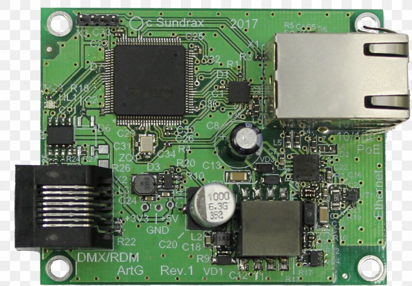 Microcontroller Art-Net DMX512 RDM Graphics Cards & Video Adapters, PNG, 1007x700px, Microcontroller, Artnet, Circuit Component, Computer Component, Computer Hardware Download Free