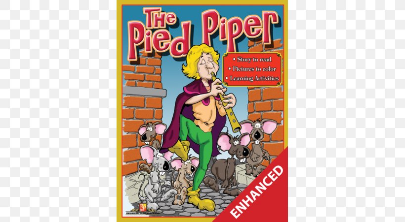 Pied Piper Of Hamelin Piebald E-book Color, PNG, 600x451px, Pied Piper Of Hamelin, Action Figure, Action Toy Figures, Color, Ebook Download Free