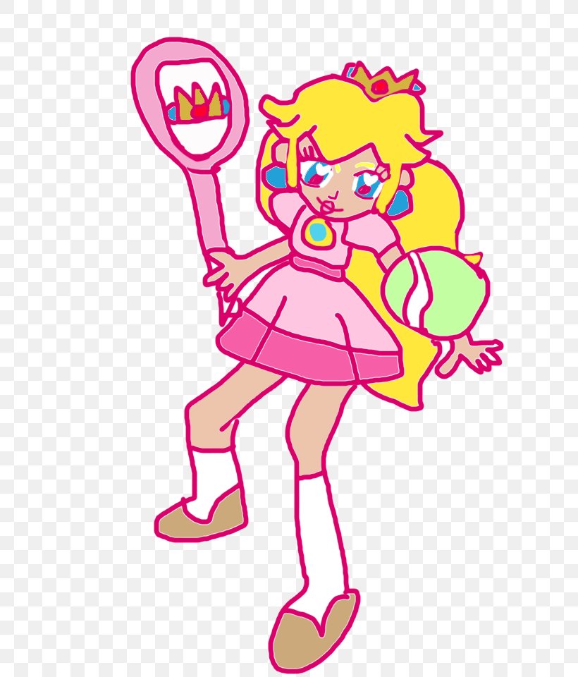Super Princess Peach Super Mario 64 Mario Tennis Super Mario Bros., PNG, 720x960px, Watercolor, Cartoon, Flower, Frame, Heart Download Free