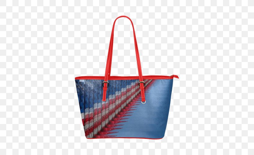 Tote Bag Handbag Leather Zipper, PNG, 500x500px, Tote Bag, Artificial Leather, Bag, Blue, Brand Download Free