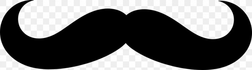Handlebar Moustache Movember Beard, PNG, 1260x351px, Moustache, Beard, Black, Black And White, Black Hair Download Free