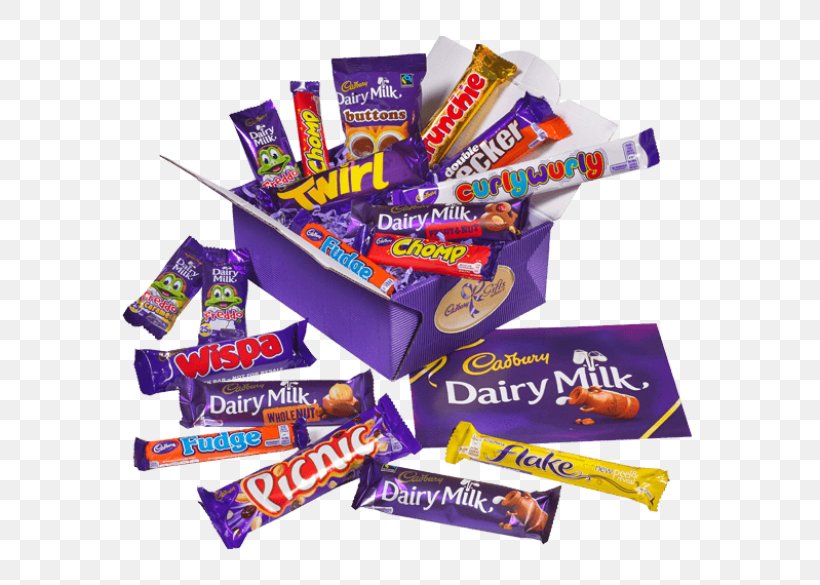 Chocolate Bar Crunchie Double Decker Cadbury Dairy Milk, PNG, 585x585px, Chocolate Bar, Cadbury, Cadbury Buttons, Cadbury Dairy Milk, Cadbury Dairy Milk Fruit Nut Download Free