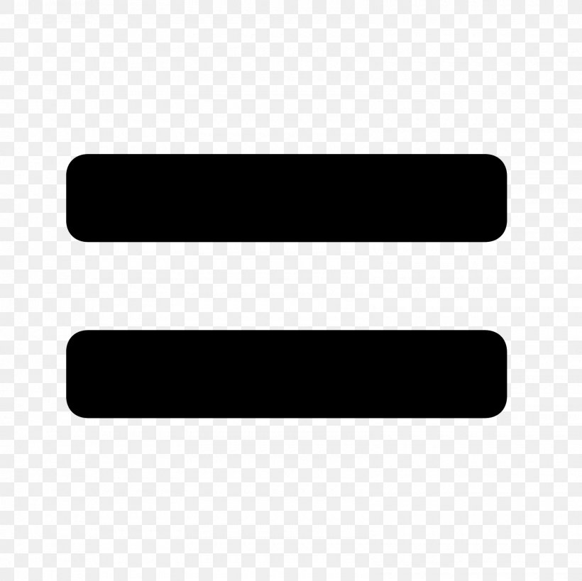 Equals Sign Equality Clip Art, PNG, 1600x1600px, Equals Sign, Black, Equality, Equation, Mathematical Notation Download Free