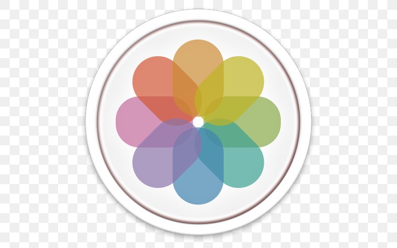 Petal Circle, PNG, 512x512px, Macos, Apple, Automator, Computer, Computer Software Download Free