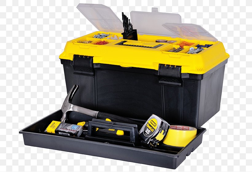 Tool Boxes Stanley Black & Decker Hand Tool, PNG, 711x561px, Watercolor, Cartoon, Flower, Frame, Heart Download Free