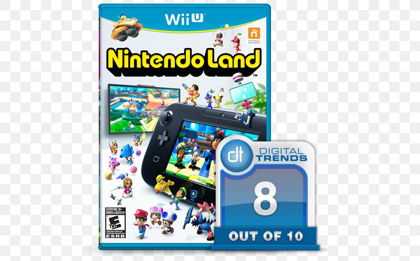 Nintendo Land Wii U GamePad New Super Mario Bros, PNG, 500x510px, Nintendo Land, Electronic Device, Gadget, Game, Home Game Console Accessory Download Free