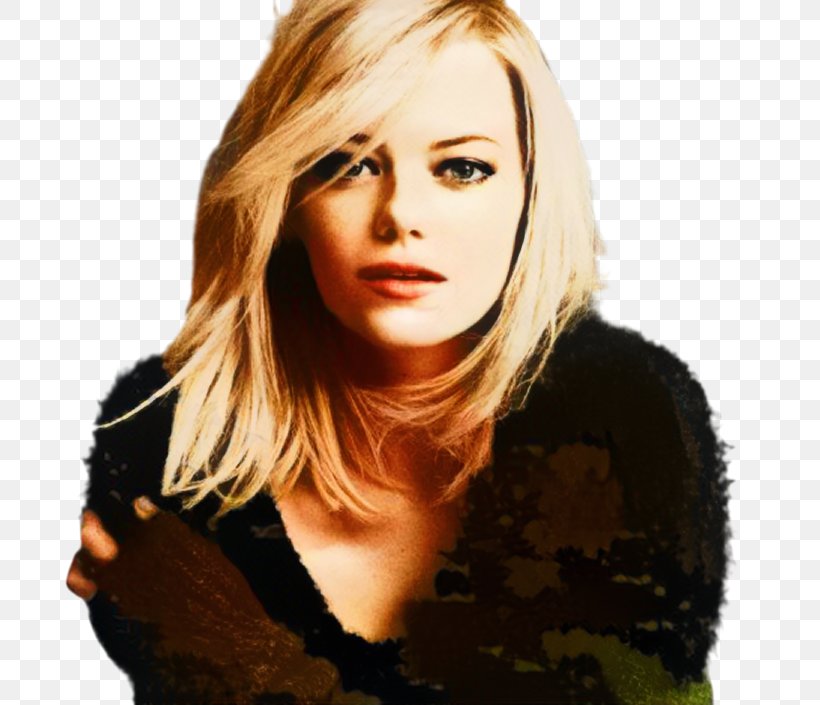 Emma Stone Blond Hairstyle Layered Hair Bob Cut, PNG, 797x705px, Emma Stone, Beauty, Blond, Bob Cut, Brown Hair Download Free