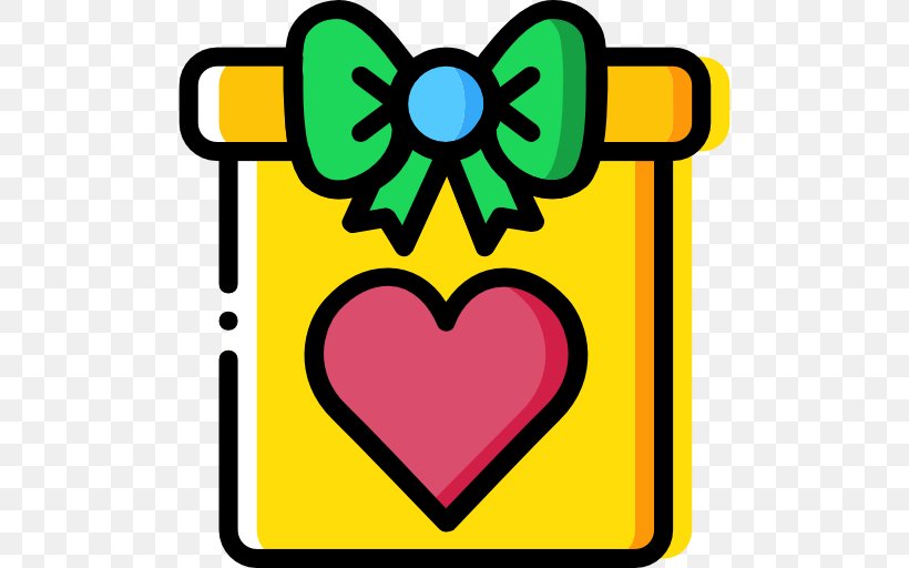 Gift Boutique, PNG, 512x512px, Vector Packs, Gift, Heart, Yellow Download Free