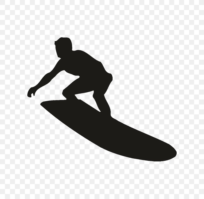 Surfing Silhouette Surfboard Clip Art, PNG, 800x800px, Surfing, Black And White, Decal, Shoe, Silhouette Download Free