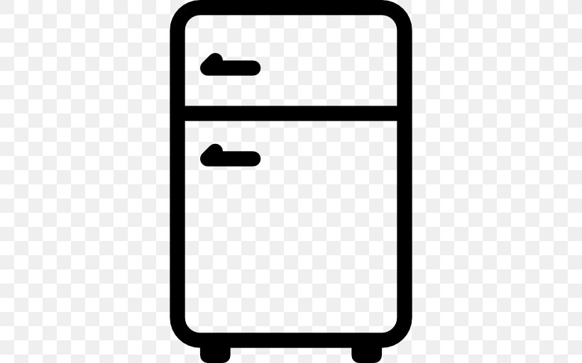 Refrigerator Download, PNG, 512x512px, Refrigerator, Bed And Breakfast, Black, Black And White, Extended Stay Hotel Download Free