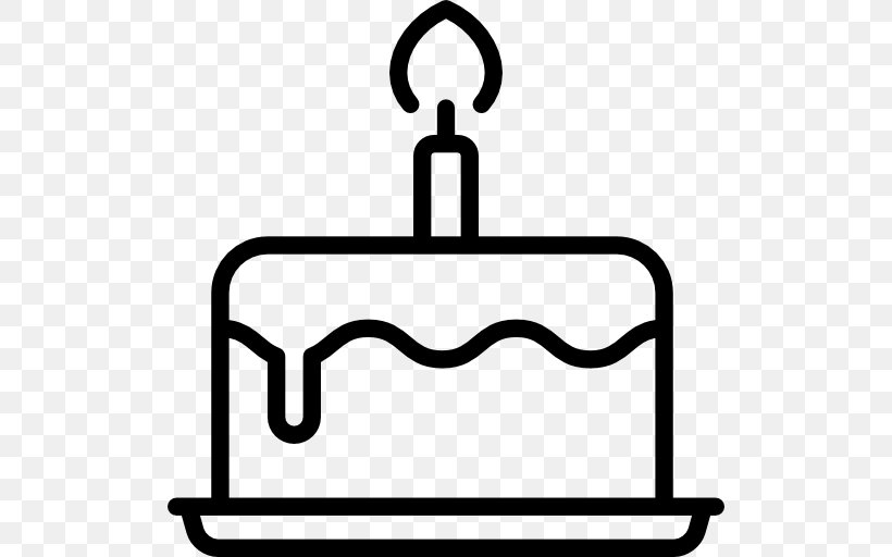 Birthday Cake Bakery Wedding Cake, PNG, 512x512px, Birthday Cake, Area, Bakery, Birthday, Black And White Download Free