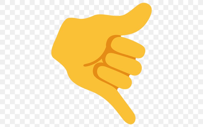Emojipedia Shaka Sign Thumb Hand, PNG, 512x512px, Emoji, Android, Android Nougat, Emojipedia, Finger Download Free