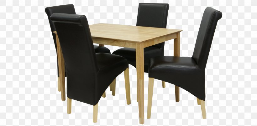 Table Chair Dining Room Matbord Solid Wood, PNG, 2560x1260px, Table, Armrest, Artificial Leather, Chair, Cushion Download Free