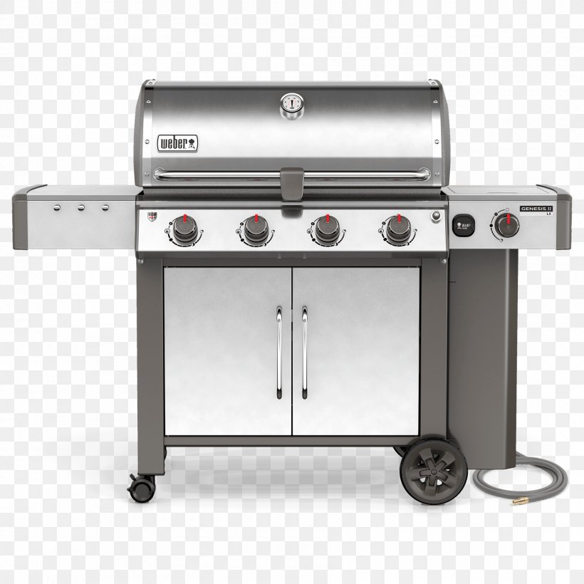 Barbecue Weber Genesis II LX 340 Weber-Stephen Products Natural Gas Gas Burner, PNG, 1800x1800px, Barbecue, Gas Burner, Gasgrill, Kitchen Appliance, Liquefied Petroleum Gas Download Free