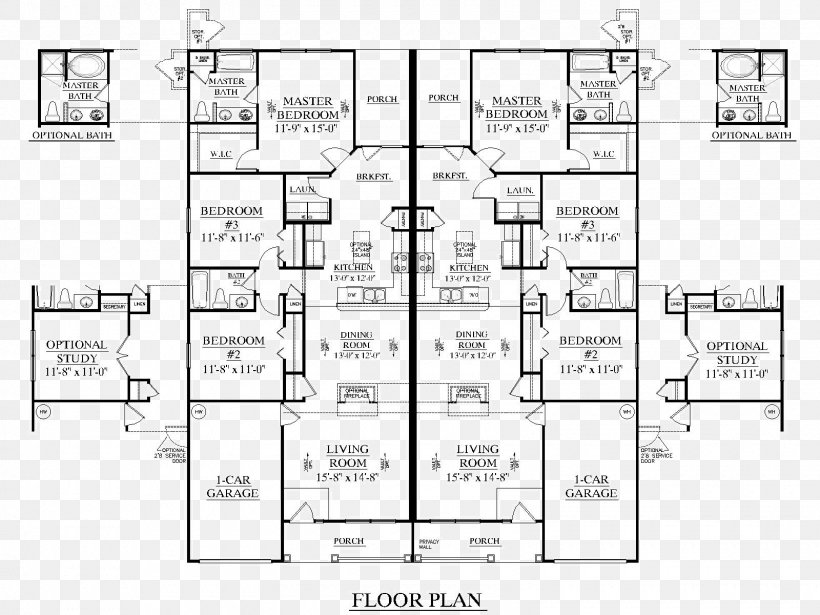 House Plan Duplex Architectural Plan Building, PNG, 1600x1200px, House Plan, Apartment, Architectural Plan, Architecture, Area Download Free